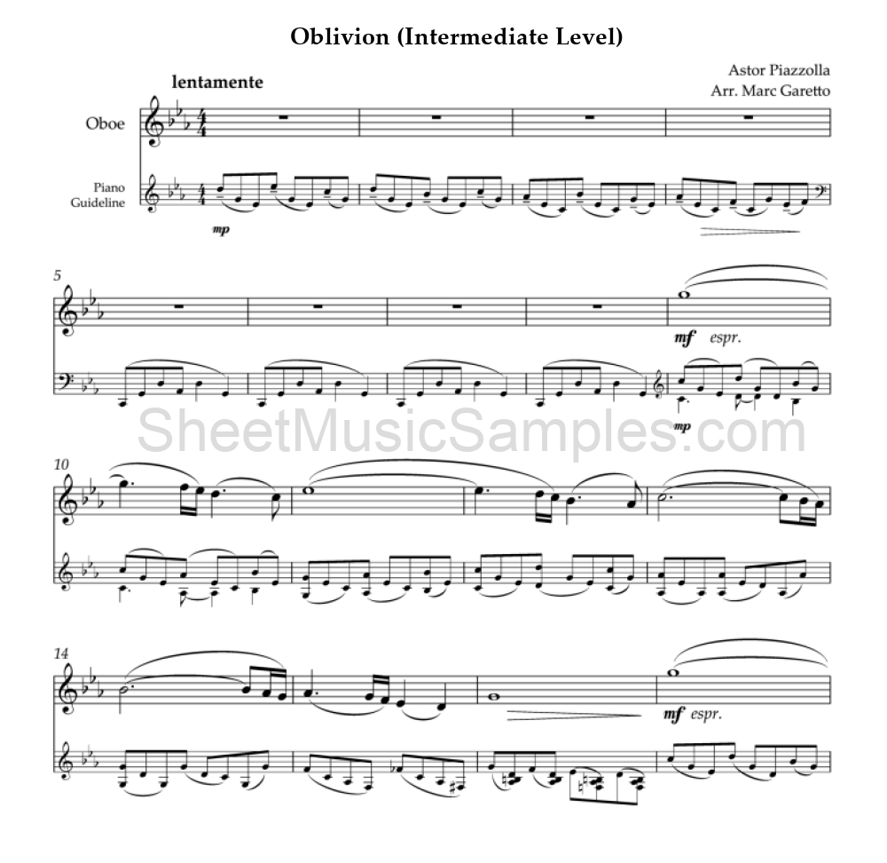 Oblivion (Intermediate Level)