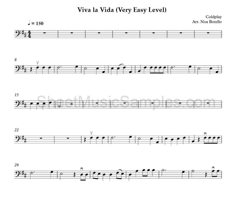 Viva la Vida (Very Easy Level)