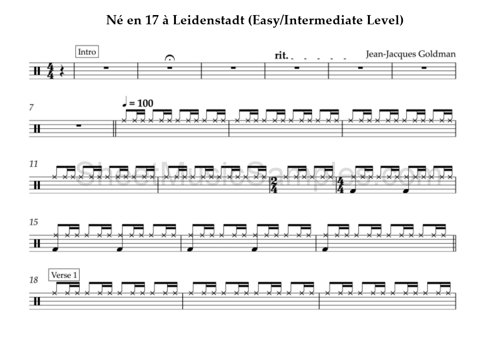 Né en 17 à Leidenstadt (Easy/Intermediate Level)