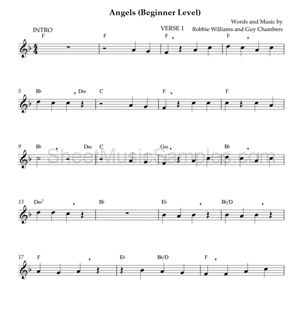 Angels (Beginner Level)