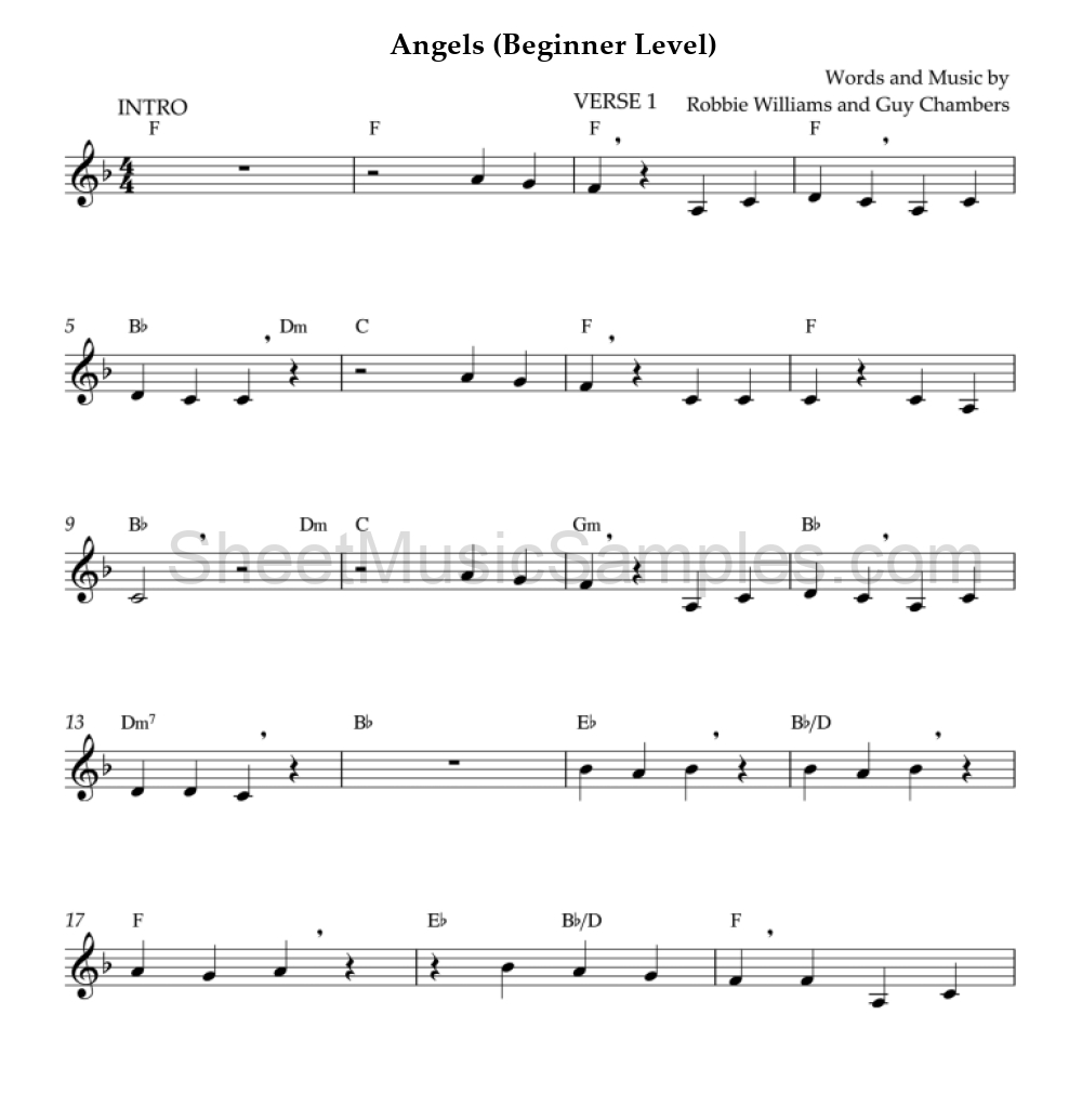 Angels (Beginner Level)