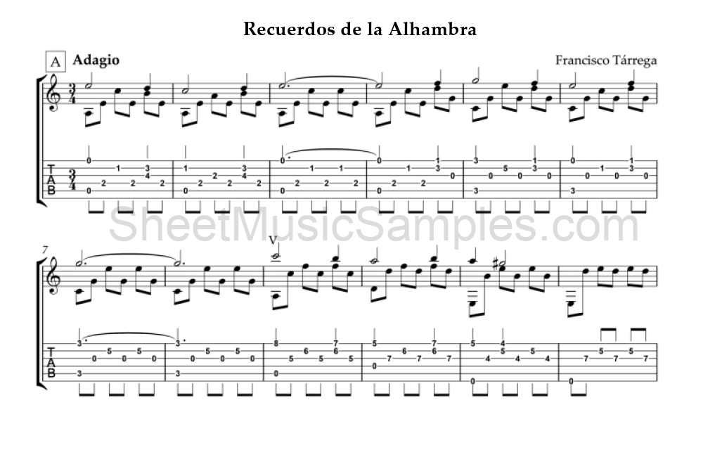 Recuerdos de la Alhambra