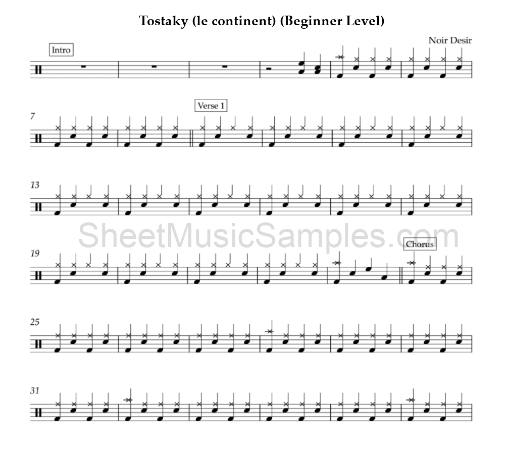 Tostaky (le continent) (Beginner Level)