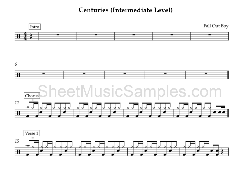 Centuries (Intermediate Level)