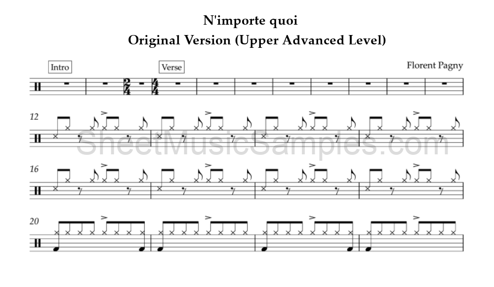 N'importe quoi - Original Version (Upper Advanced Level)