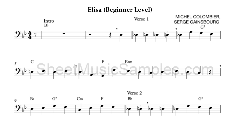 Elisa (Beginner Level)