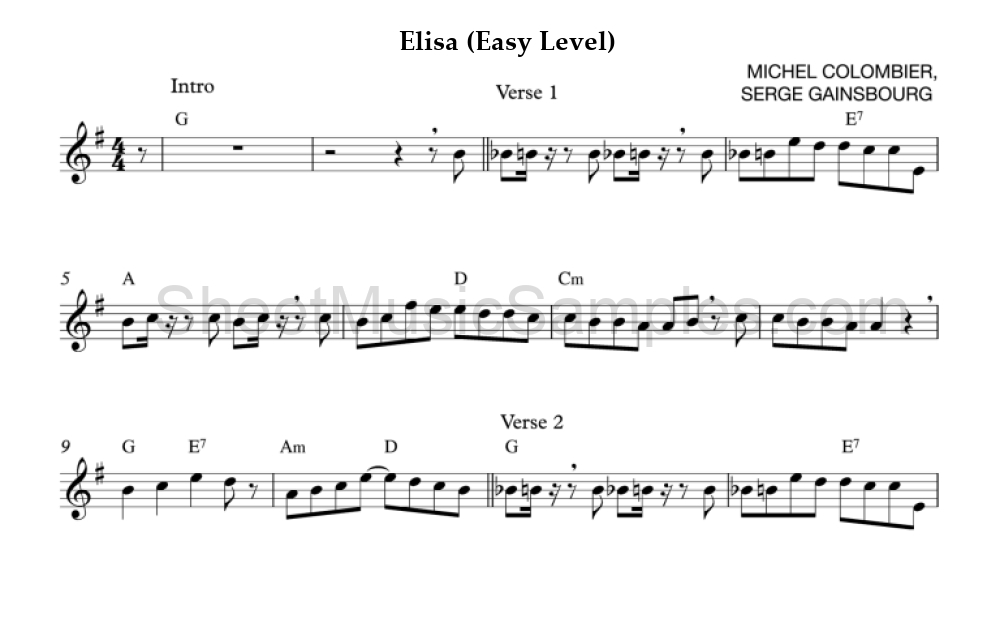 Elisa (Easy Level)