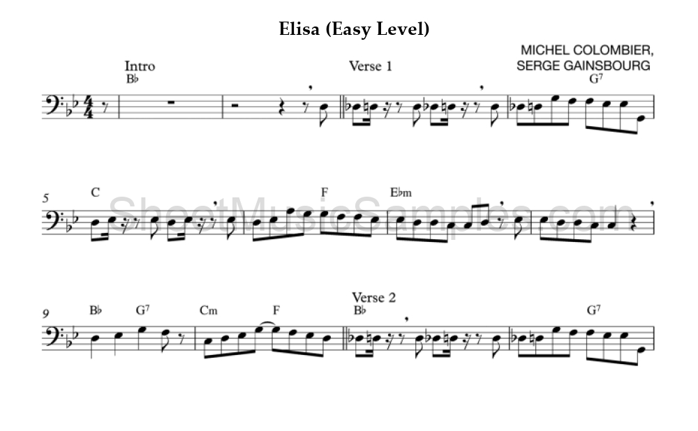 Elisa (Easy Level)