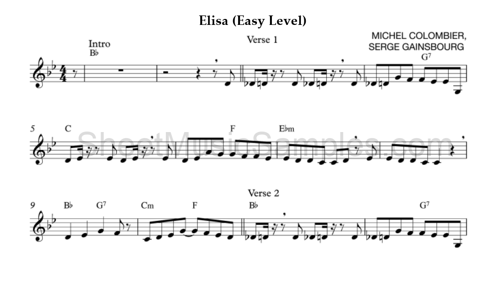 Elisa (Easy Level)