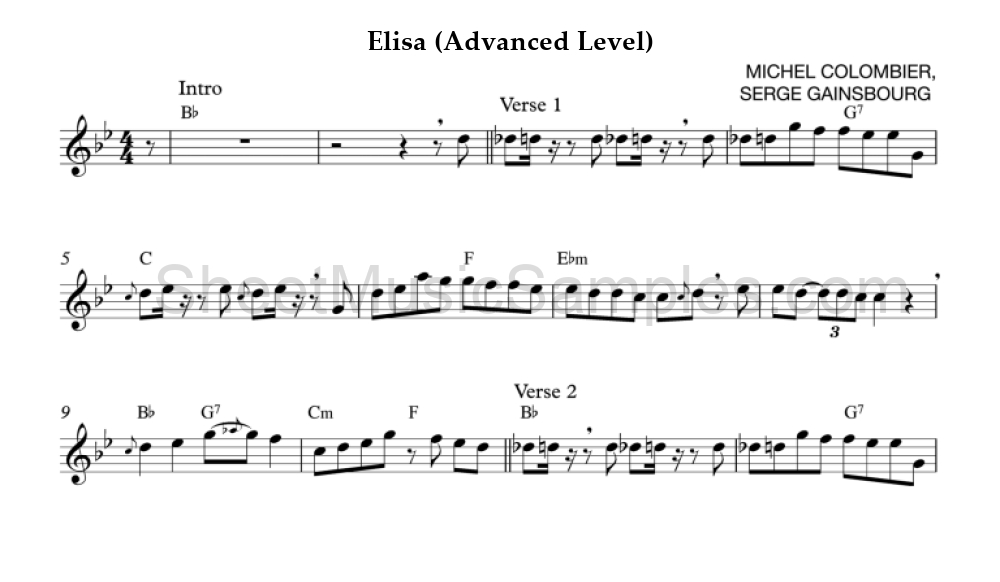 Elisa (Advanced Level)