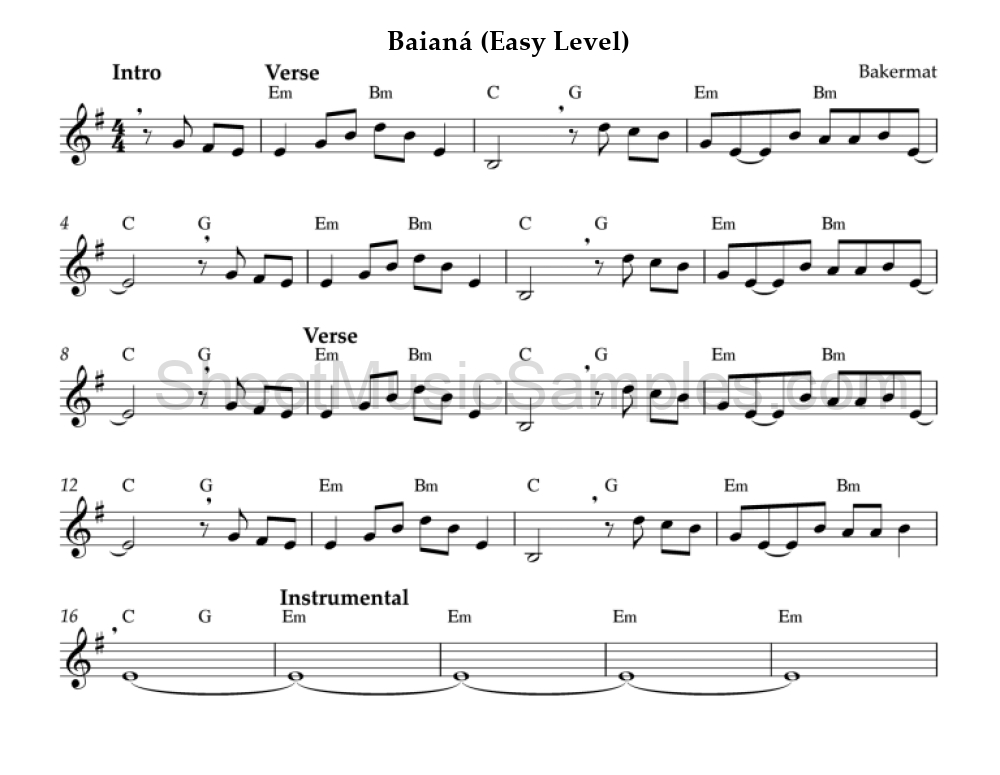 Baianá (Easy Level)