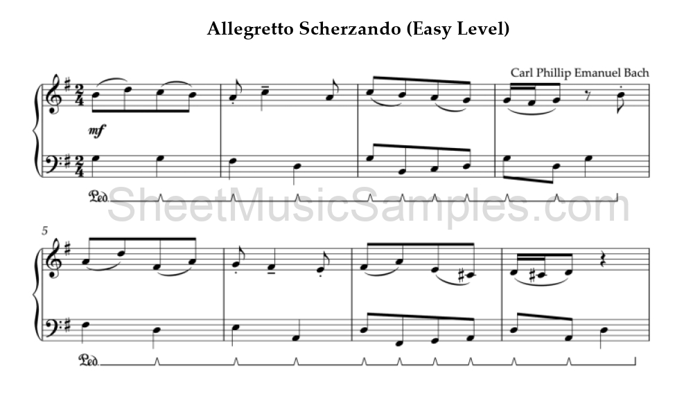 Allegretto Scherzando (Easy Level)