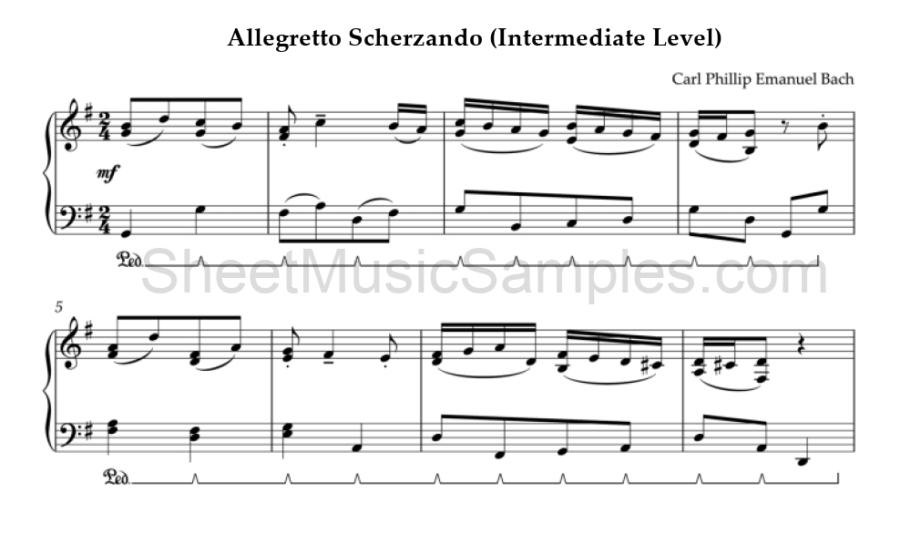 Allegretto Scherzando (Intermediate Level)