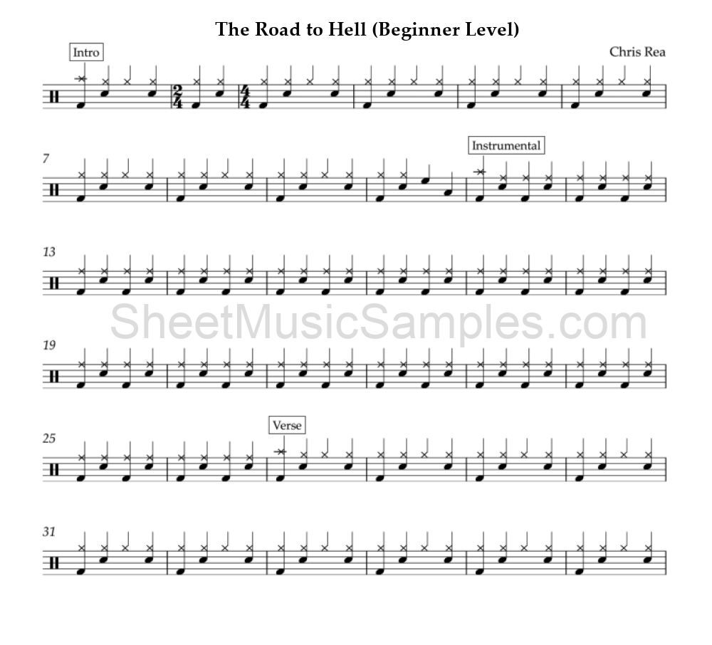 The Road to Hell (Beginner Level)