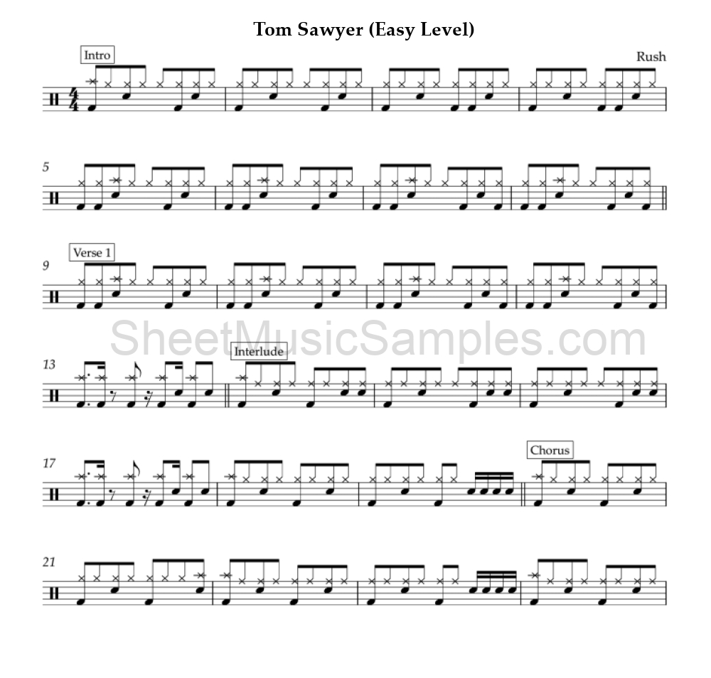 Tom Sawyer (Easy Level)