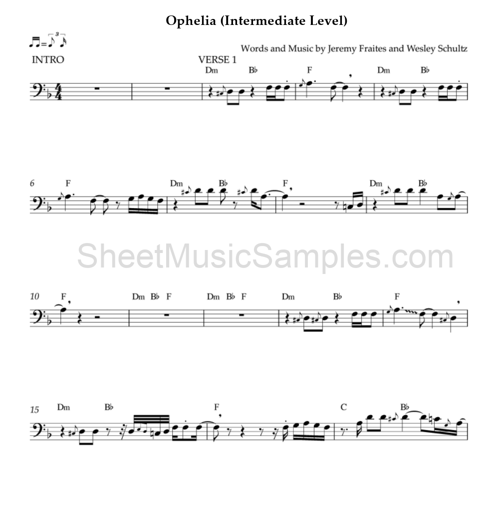 Ophelia (Intermediate Level)