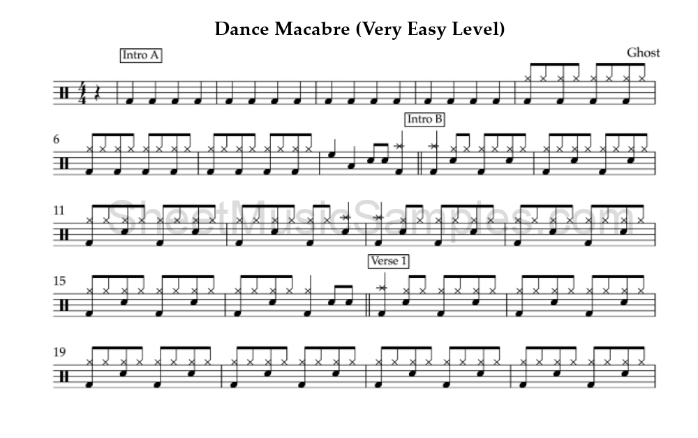 Dance Macabre (Very Easy Level)