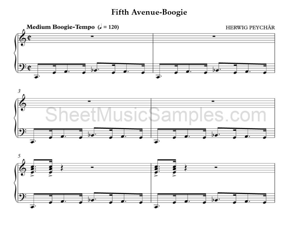 Fifth Avenue-Boogie