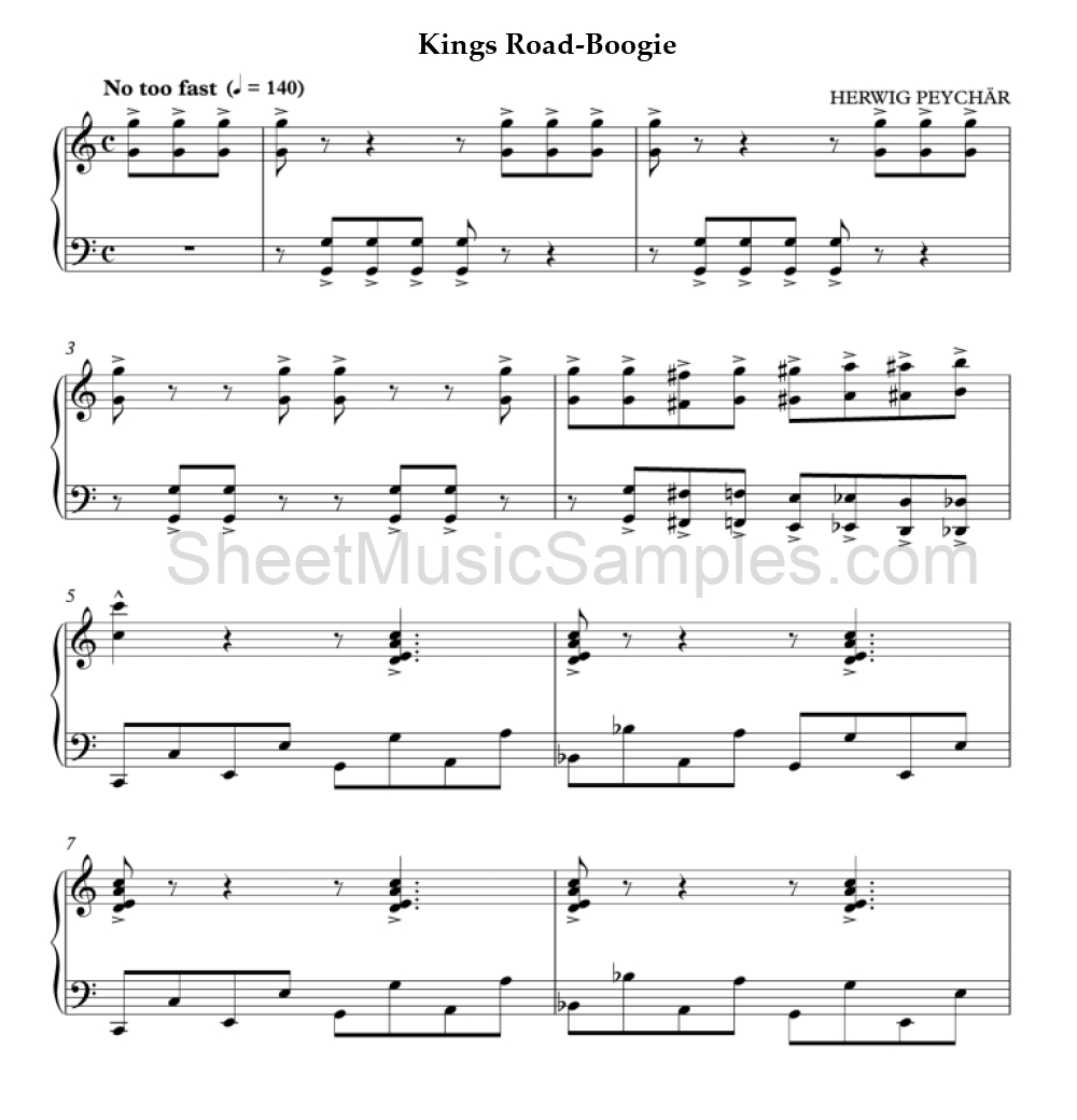 Kings Road-Boogie