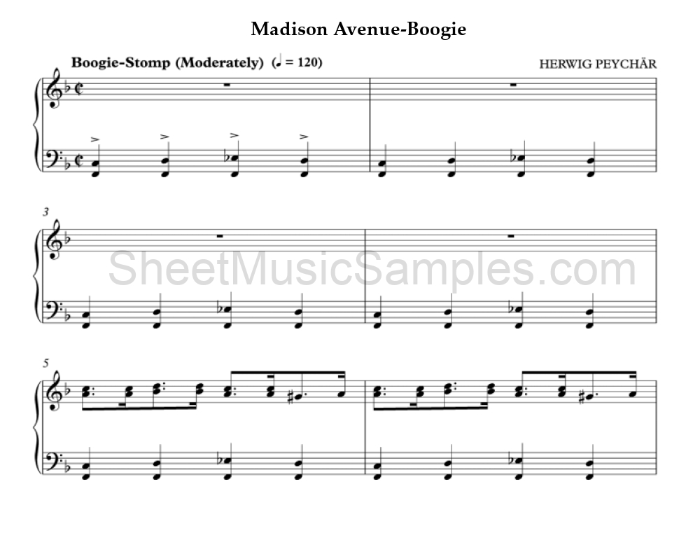 Madison Avenue-Boogie