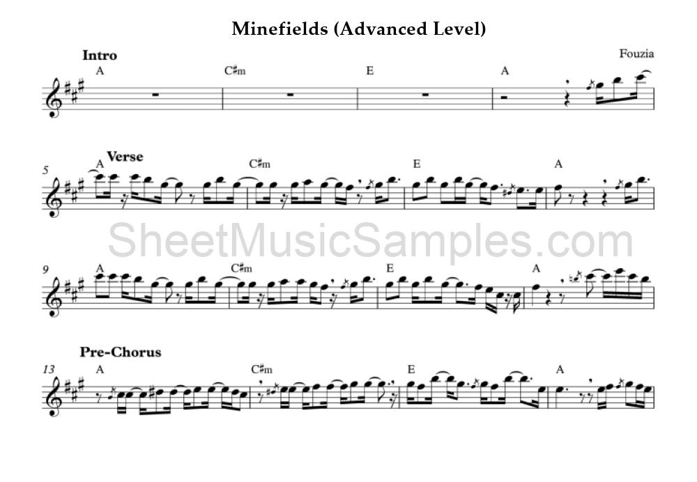 Minefields (Advanced Level)