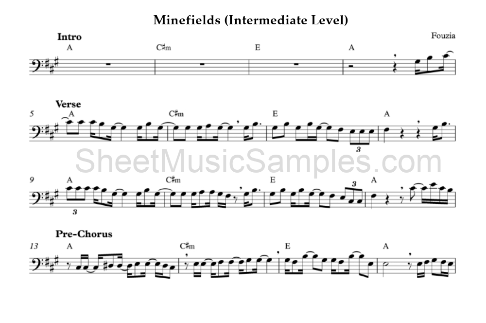 Minefields (Intermediate Level)