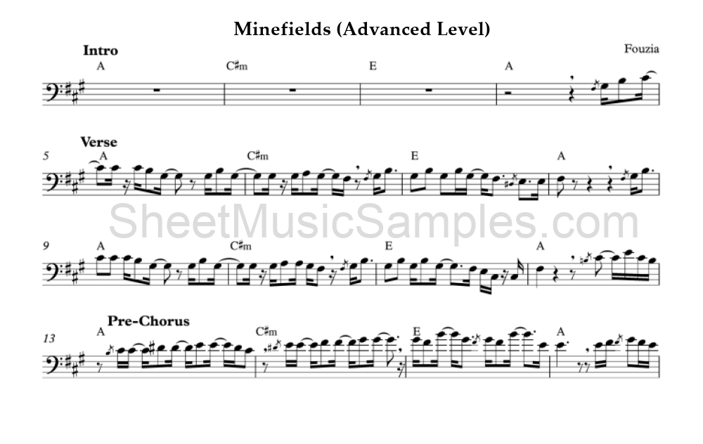 Minefields (Advanced Level)