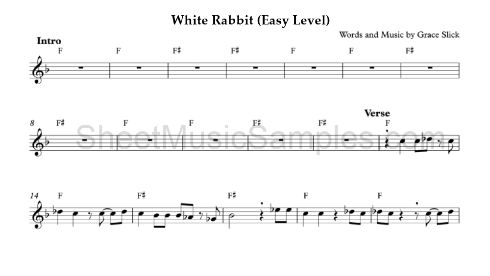 White Rabbit (Easy Level)