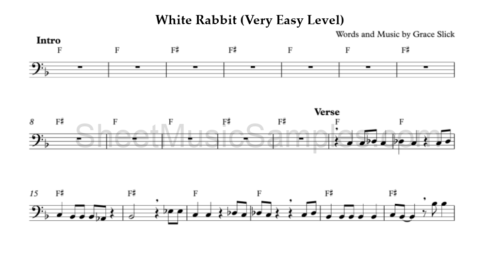 White Rabbit (Very Easy Level)