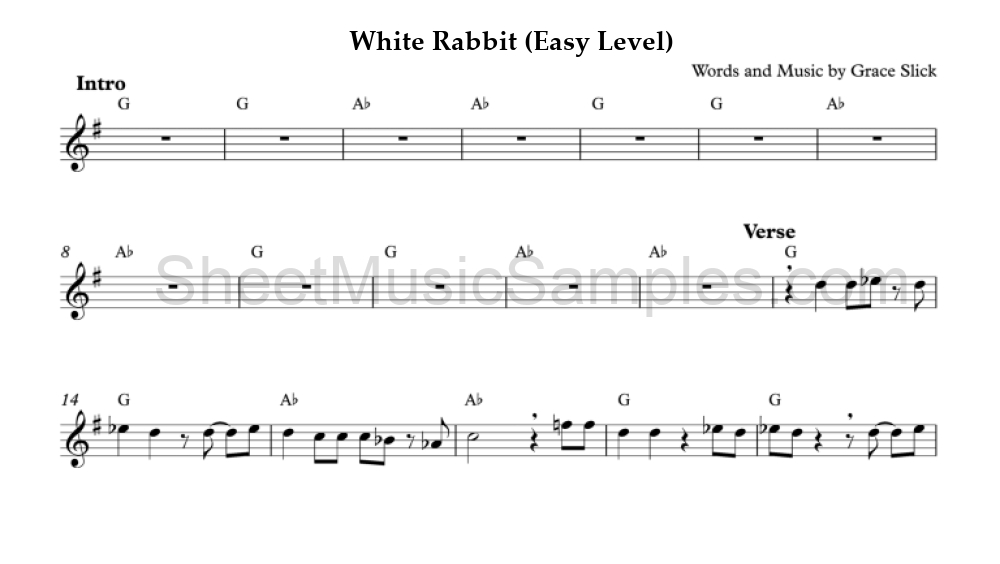 White Rabbit (Easy Level)