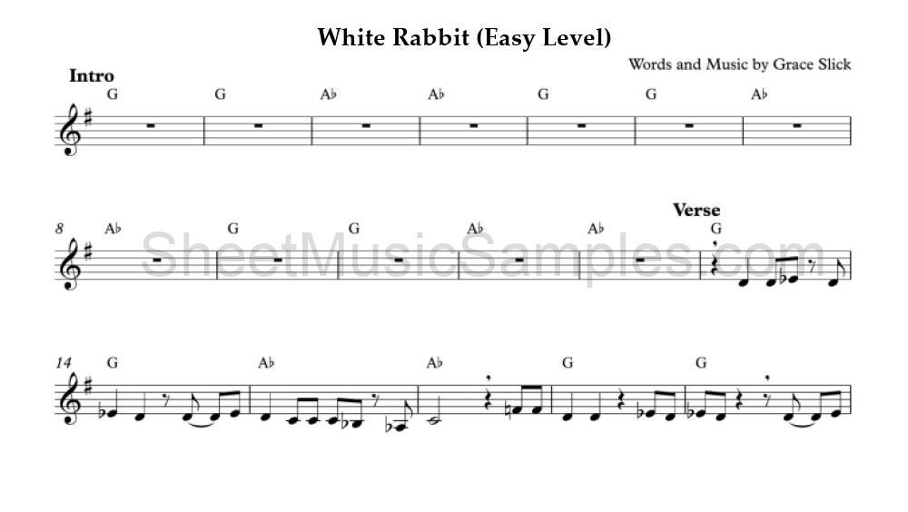 White Rabbit (Easy Level)