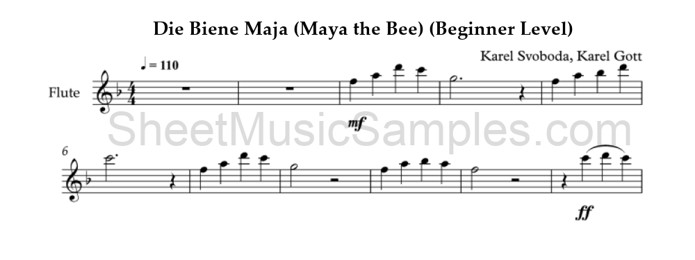 Die Biene Maja (Maya the Bee) (Beginner Level)