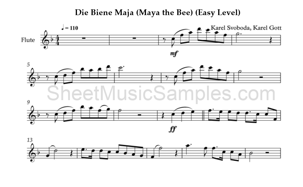 Die Biene Maja (Maya the Bee) (Easy Level)