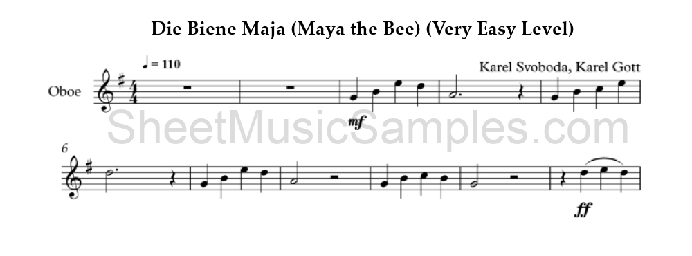 Die Biene Maja (Maya the Bee) (Very Easy Level)