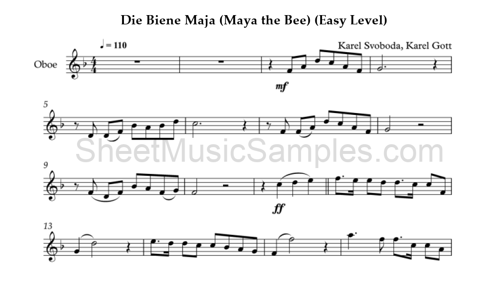 Die Biene Maja (Maya the Bee) (Easy Level)