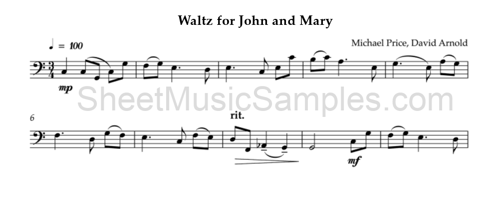 Waltz for John and Mary