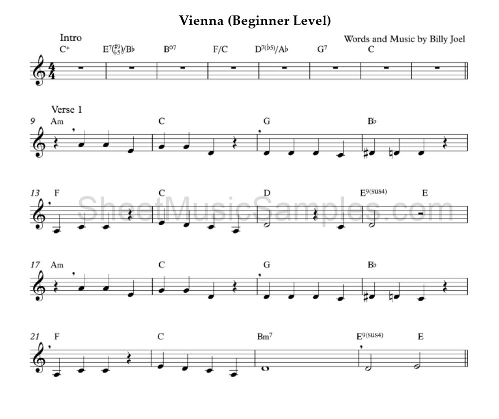 Vienna (Beginner Level)