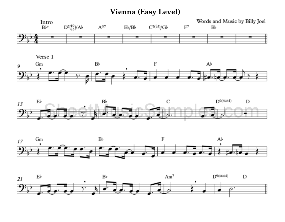 Vienna (Easy Level)