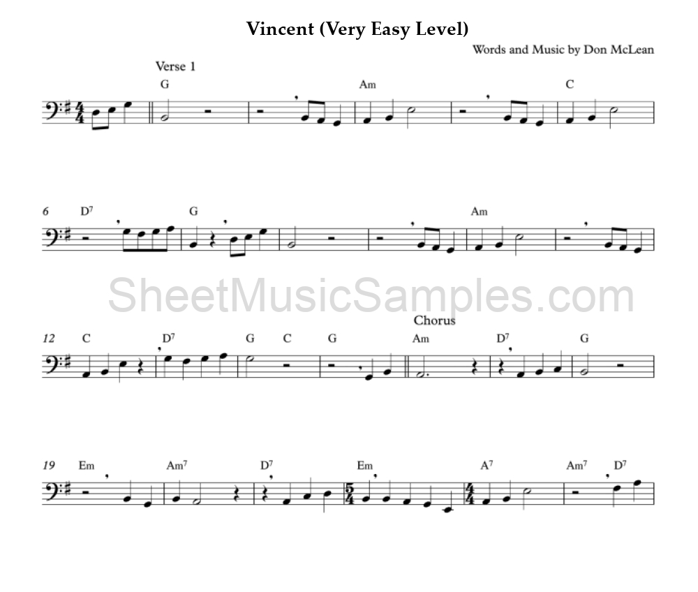 Vincent (Very Easy Level)