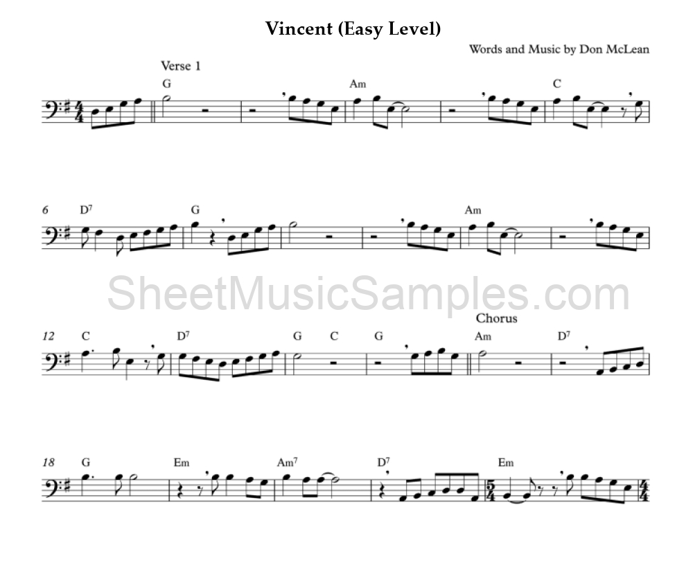 Vincent (Easy Level)