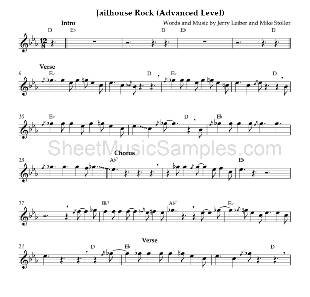 Jailhouse Rock (Advanced Level)