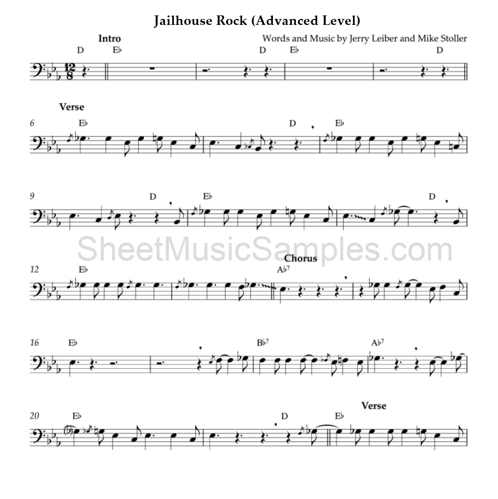 Jailhouse Rock (Advanced Level)