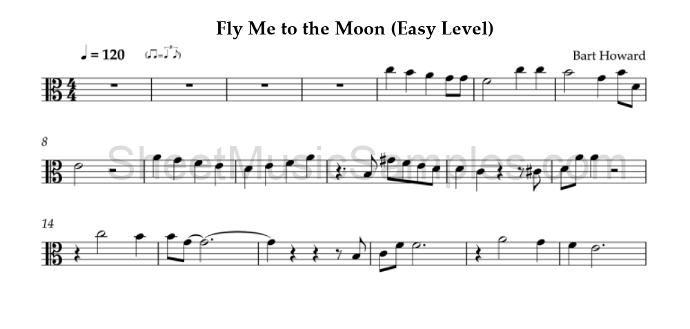 Fly Me to the Moon (Easy Level)