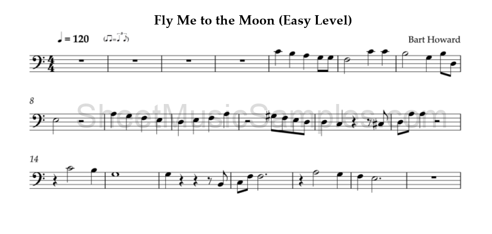 Fly Me to the Moon (Easy Level)