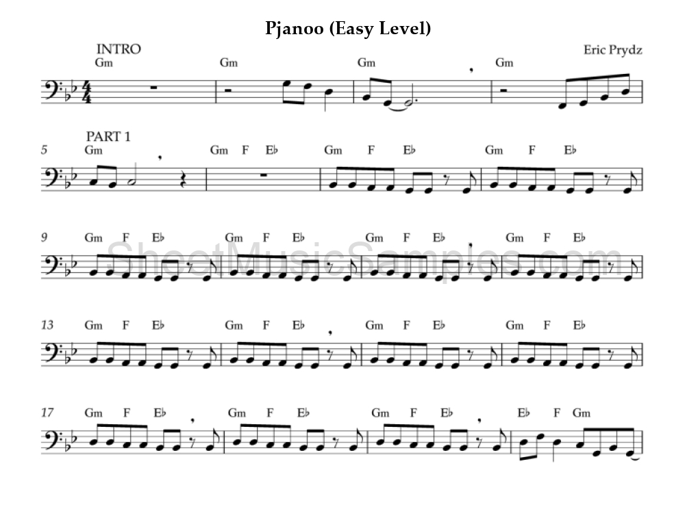 Pjanoo (Easy Level)