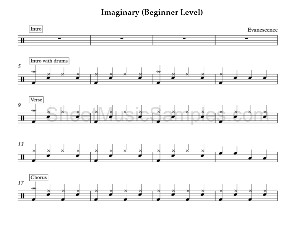 Imaginary (Beginner Level)