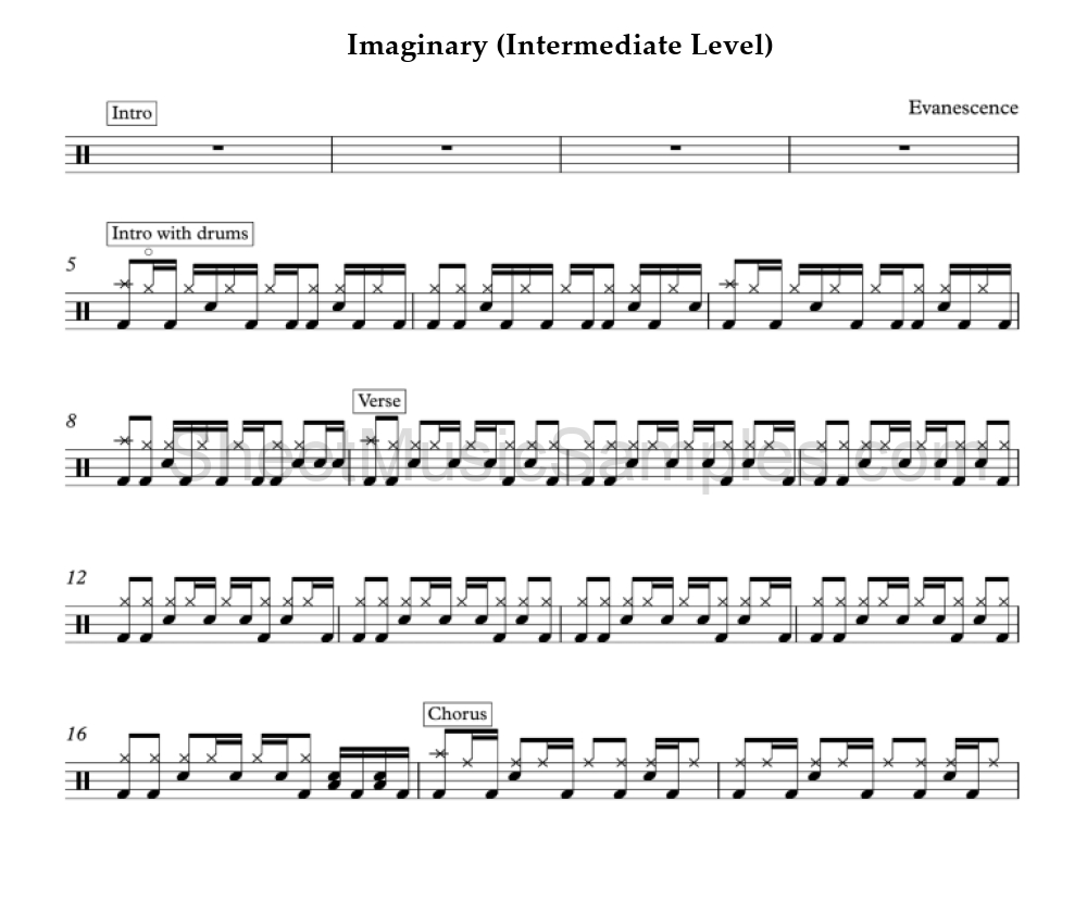 Imaginary (Intermediate Level)