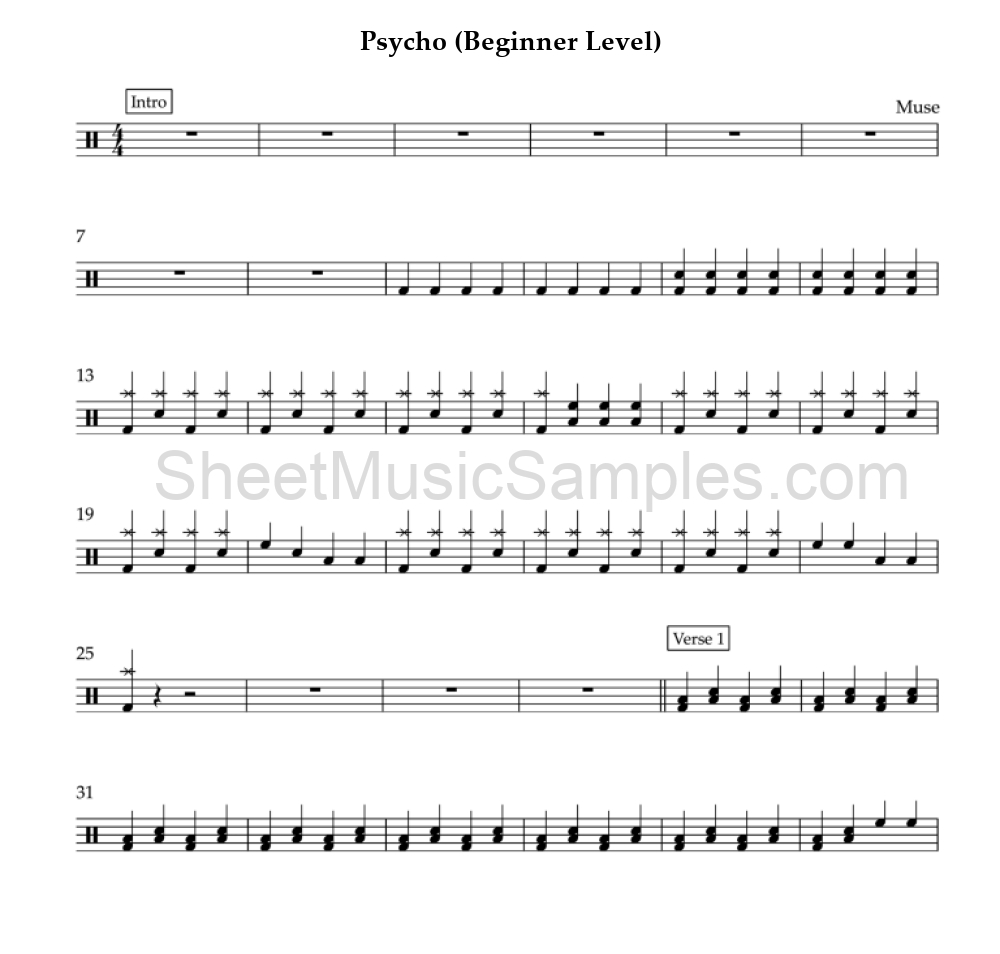 Psycho (Beginner Level)