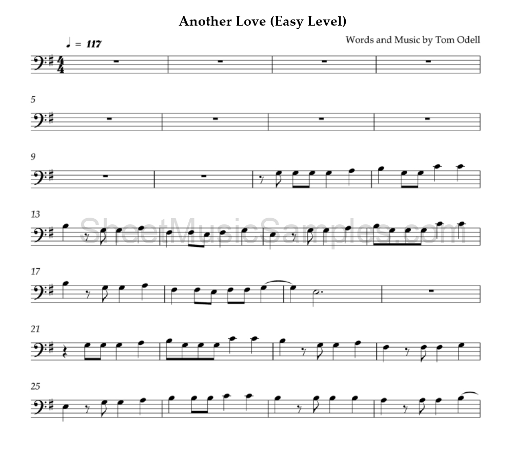 Another Love (Easy Level)