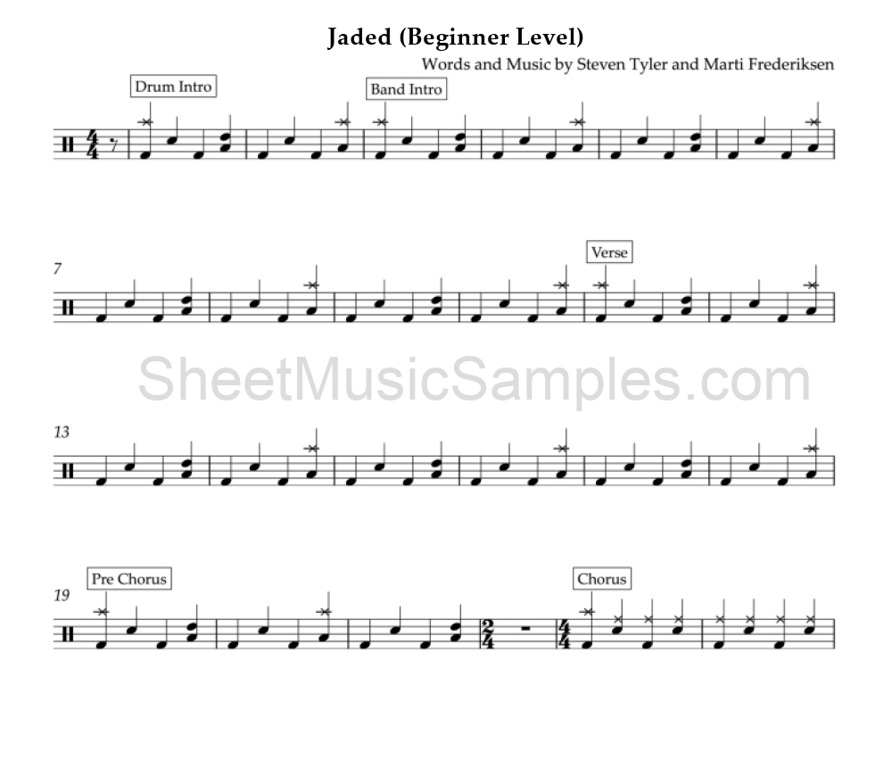 Jaded (Beginner Level)